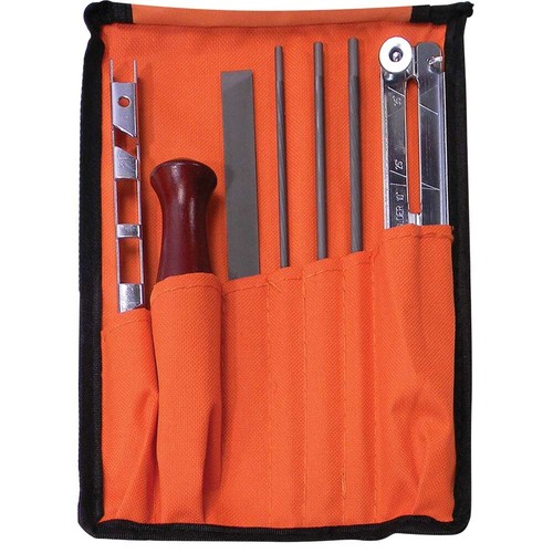 Complete chainsaw filing kit - chainsaw,